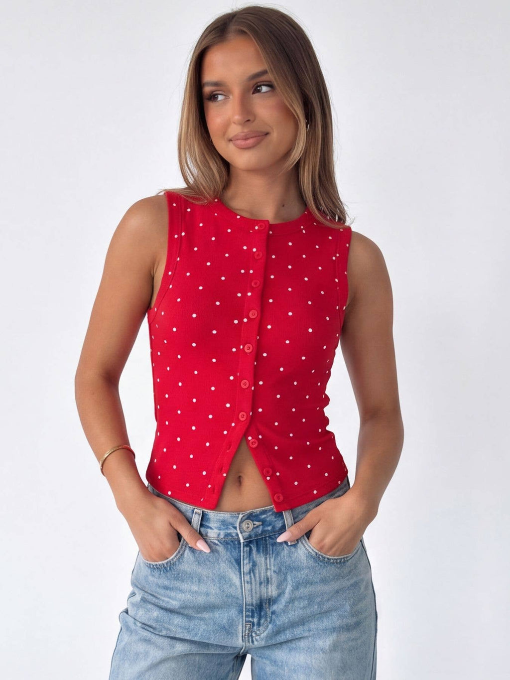 Sweetpea Polka Dot Tank