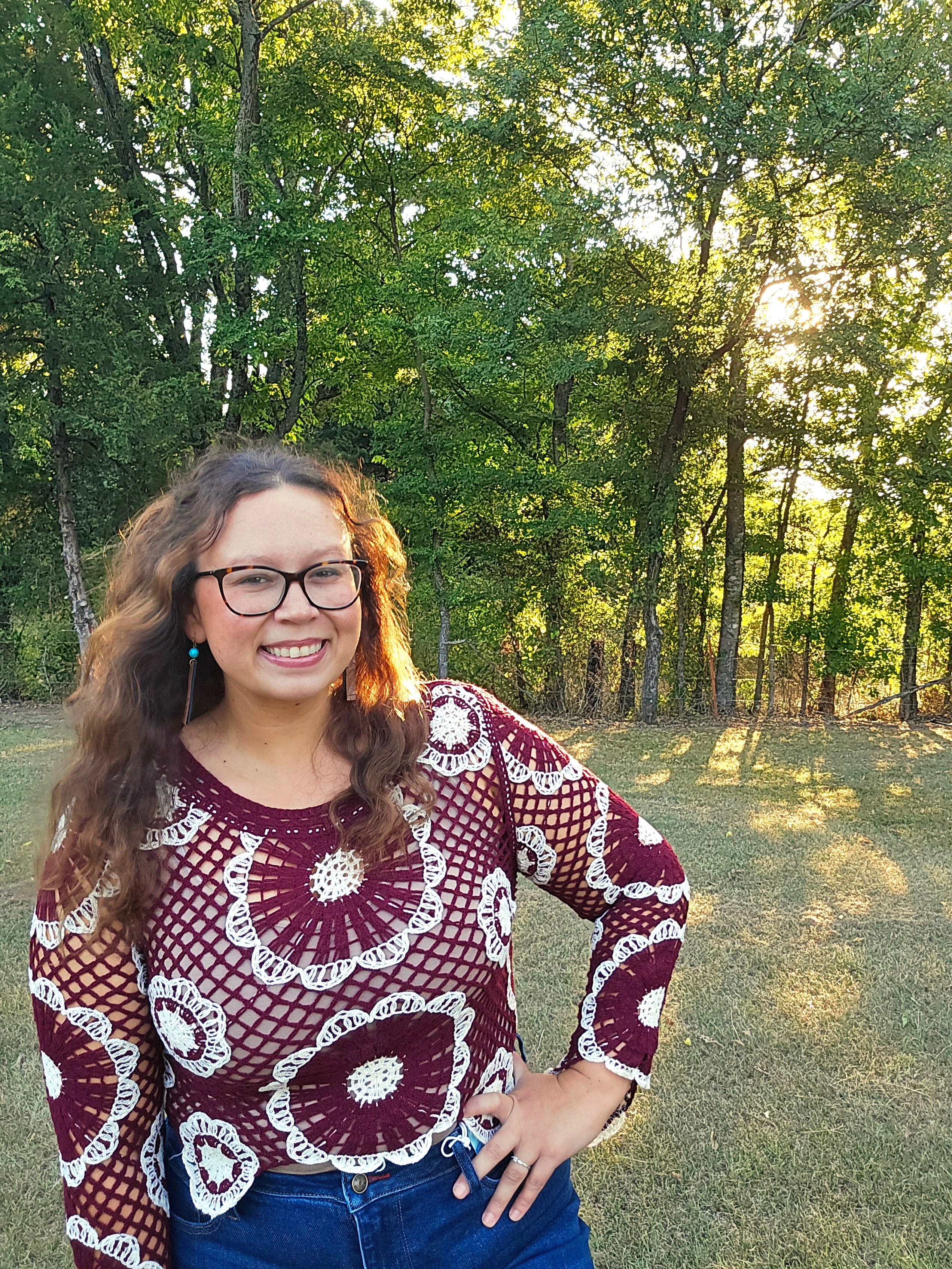 The Autumn Lace Sweater