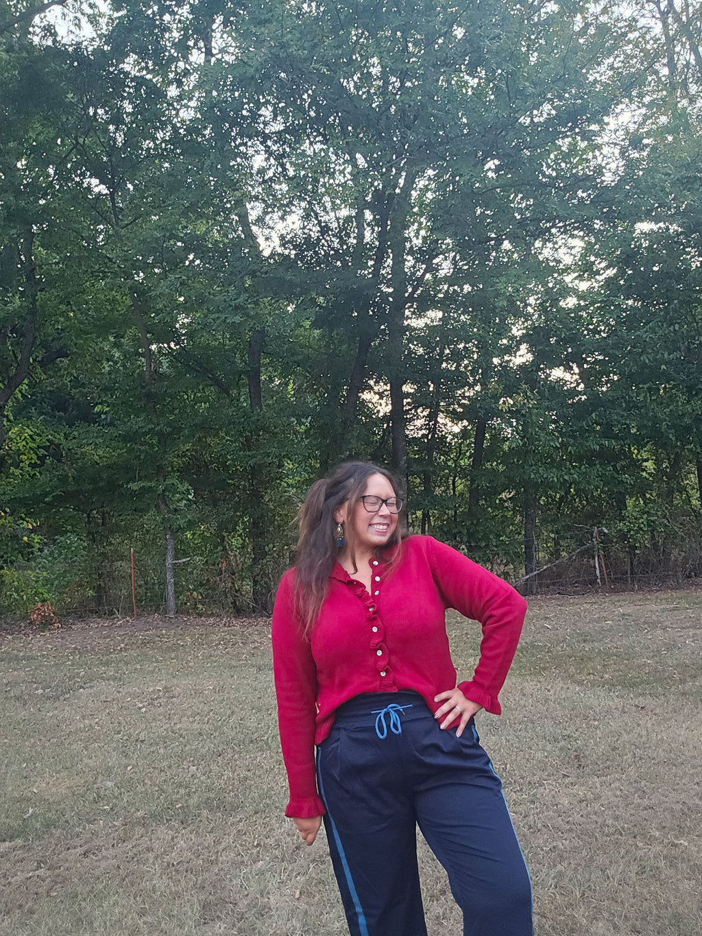 Rosewood Ruffle Top