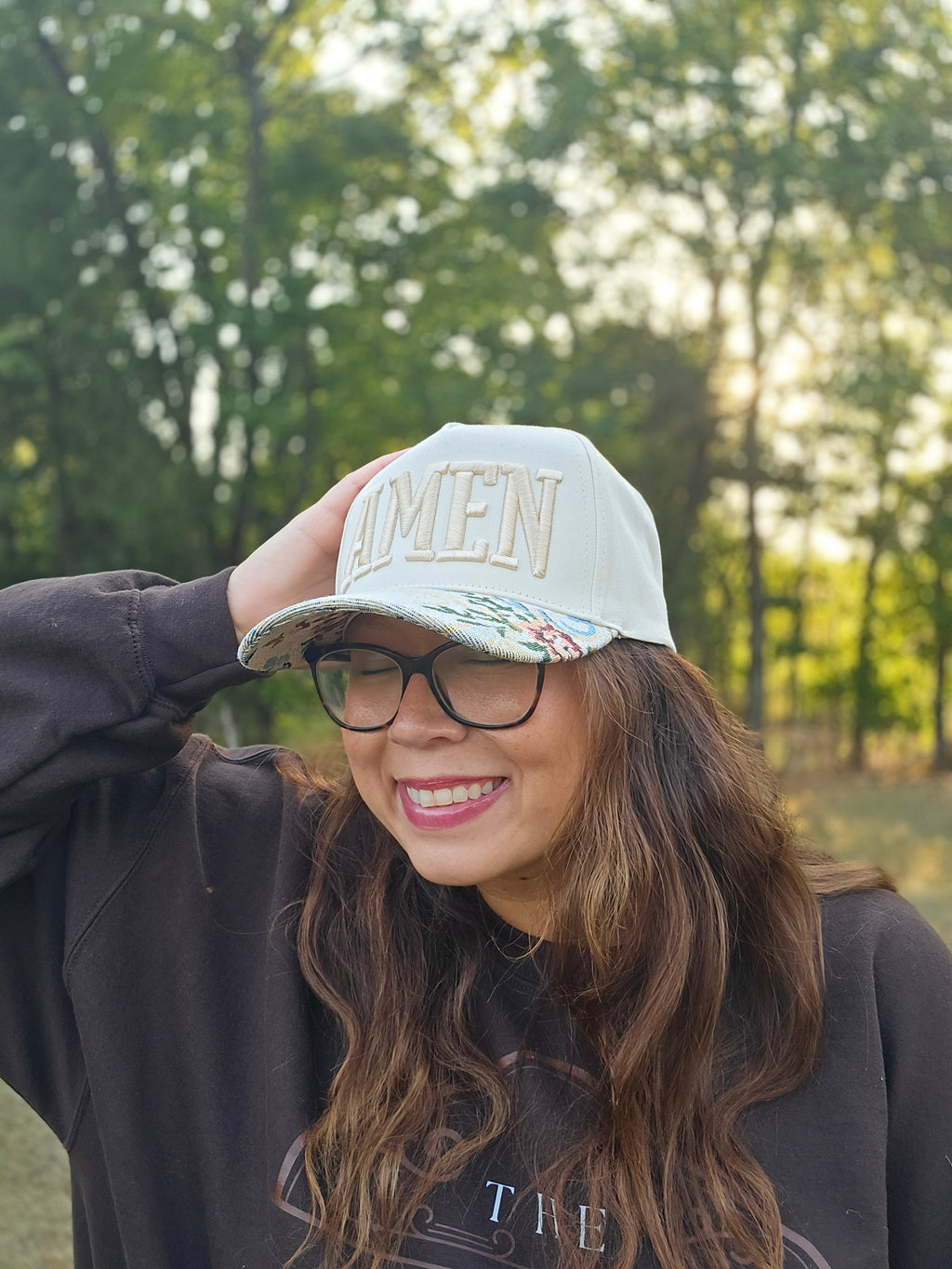 Blessed & Beautiful Puff Hat