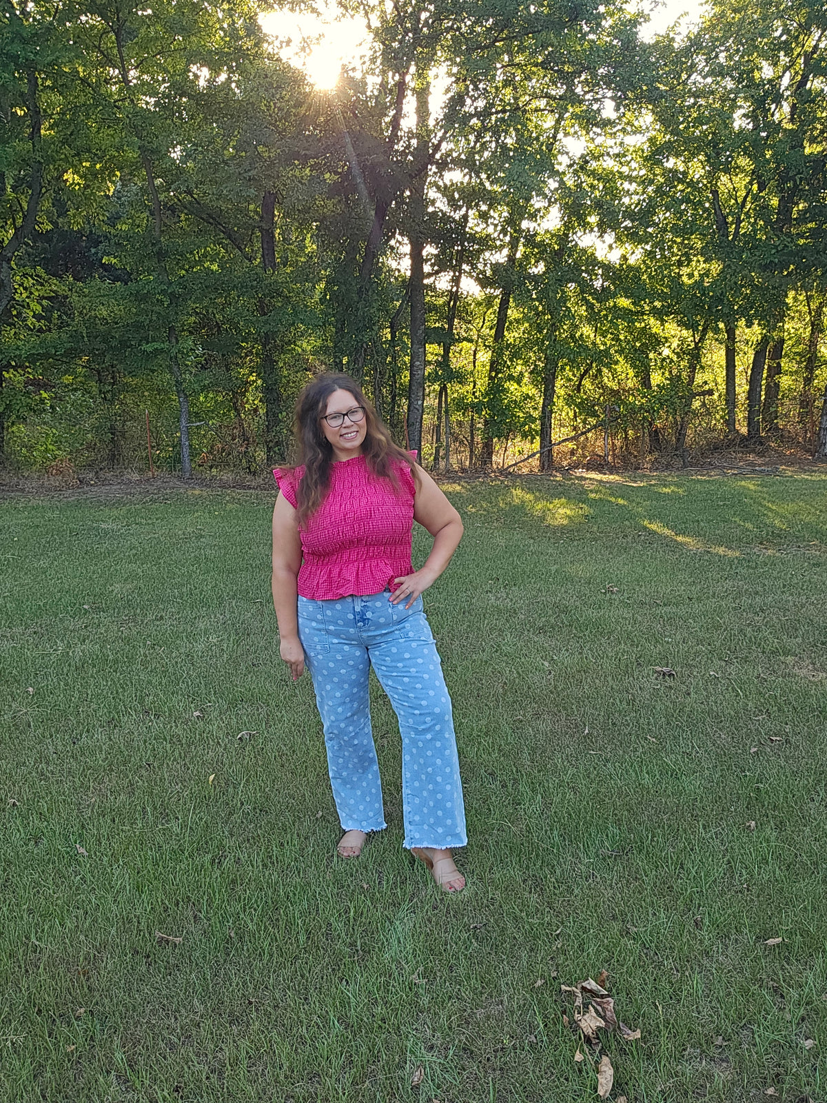 Southern Dot Slim Fit Jeans