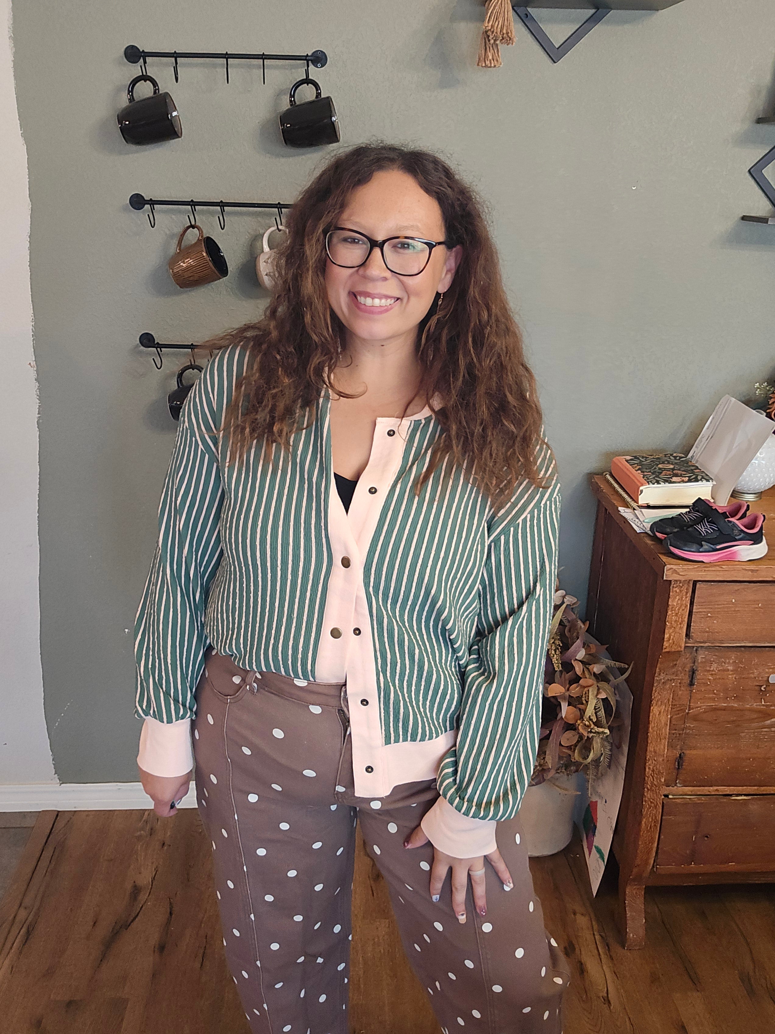 Southern Charm Snap Cardigan