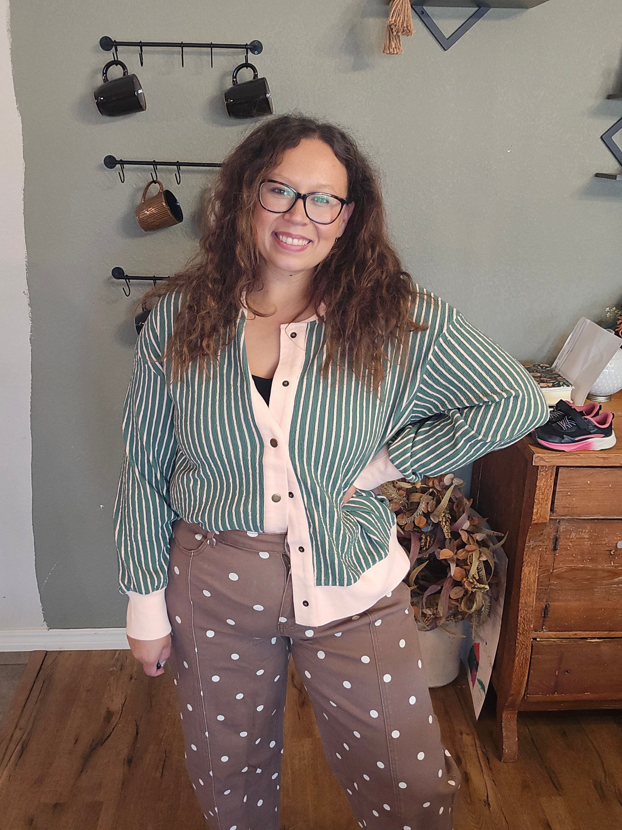 Southern Charm Snap Cardigan