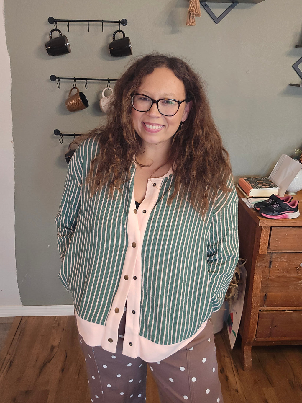 Southern Charm Snap Cardigan