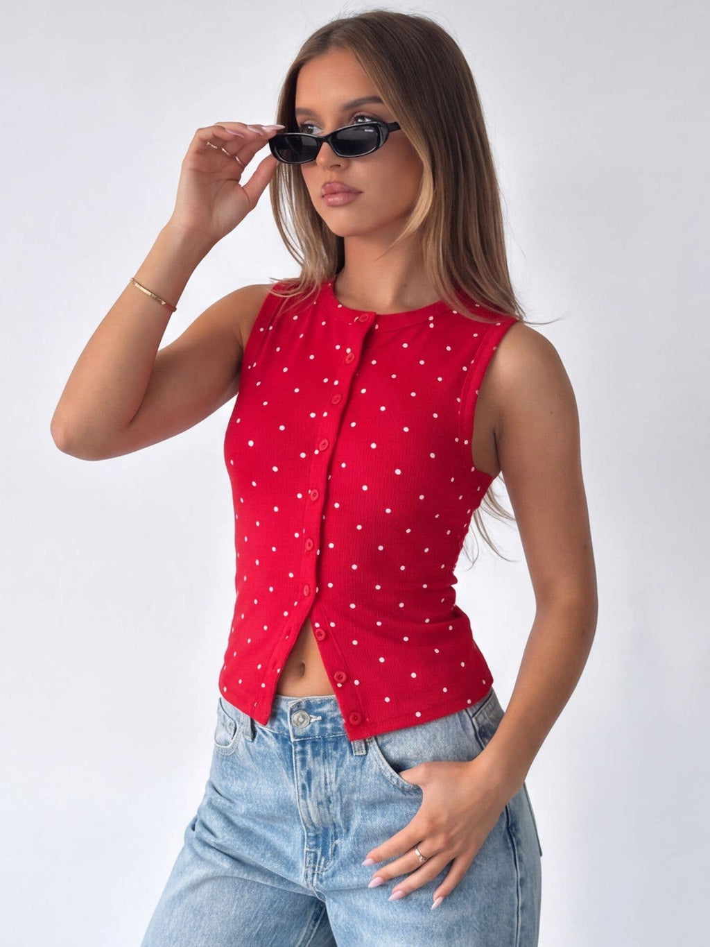 Sweetpea Polka Dot Tank