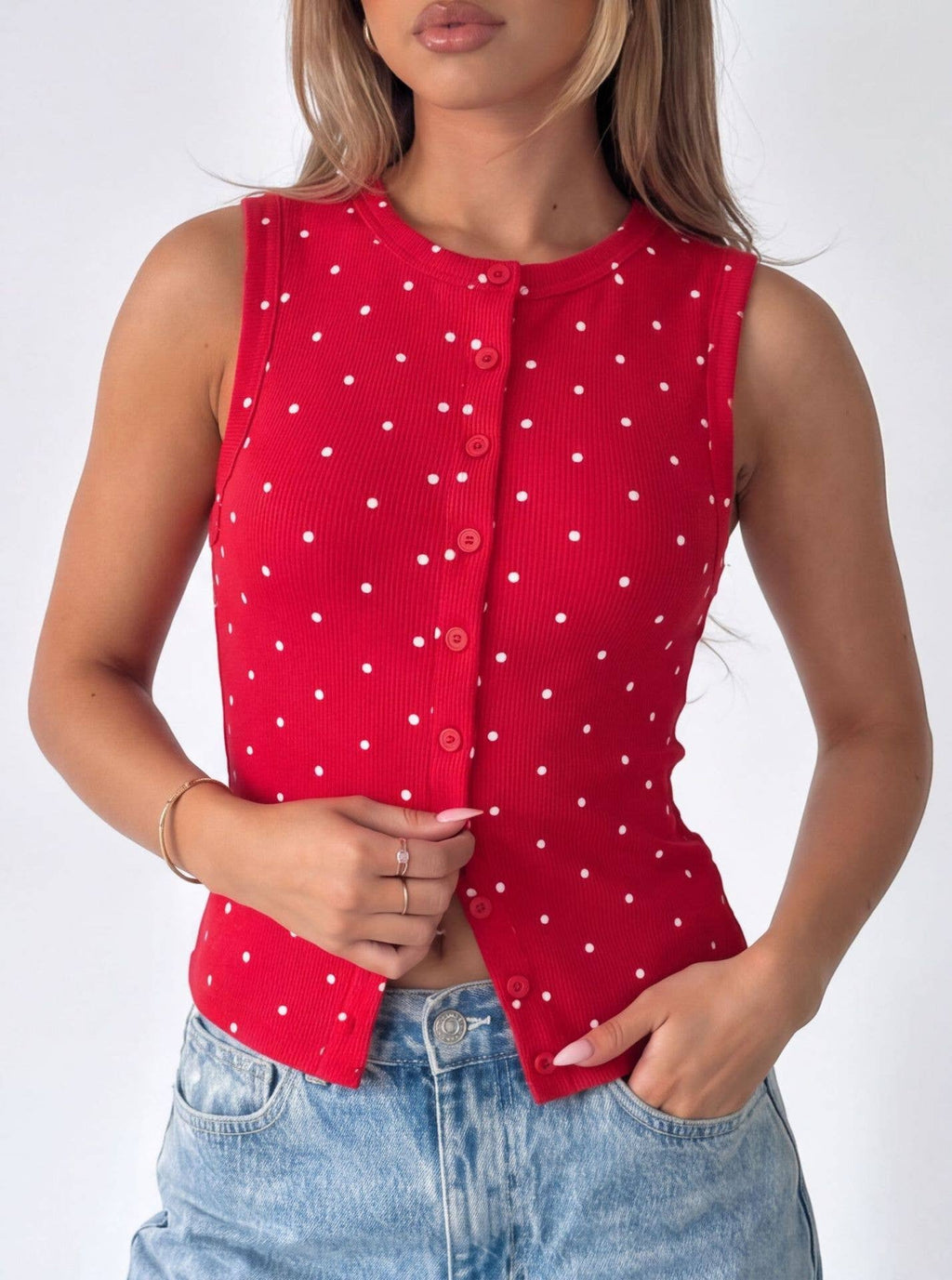 Sweetpea Polka Dot Tank