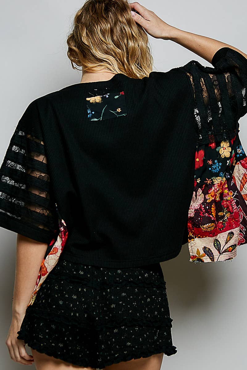Garden Soul Embroidery Top