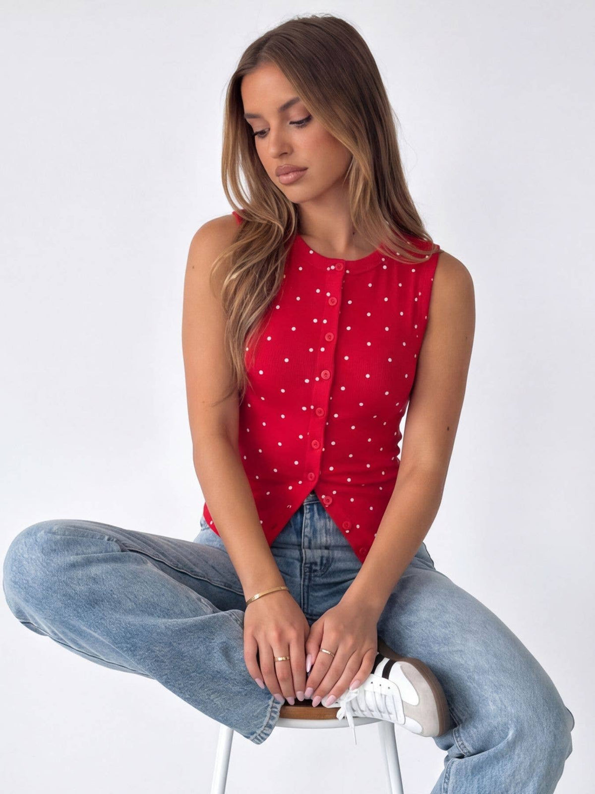 Sweetpea Polka Dot Tank