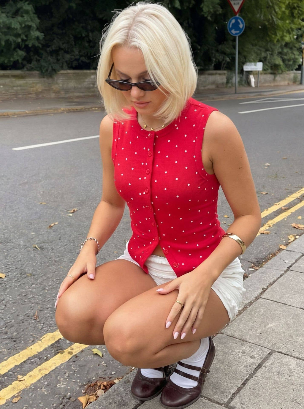 Sweetpea Polka Dot Tank