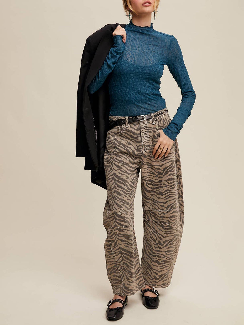 Wild & Western Barrel Jeans