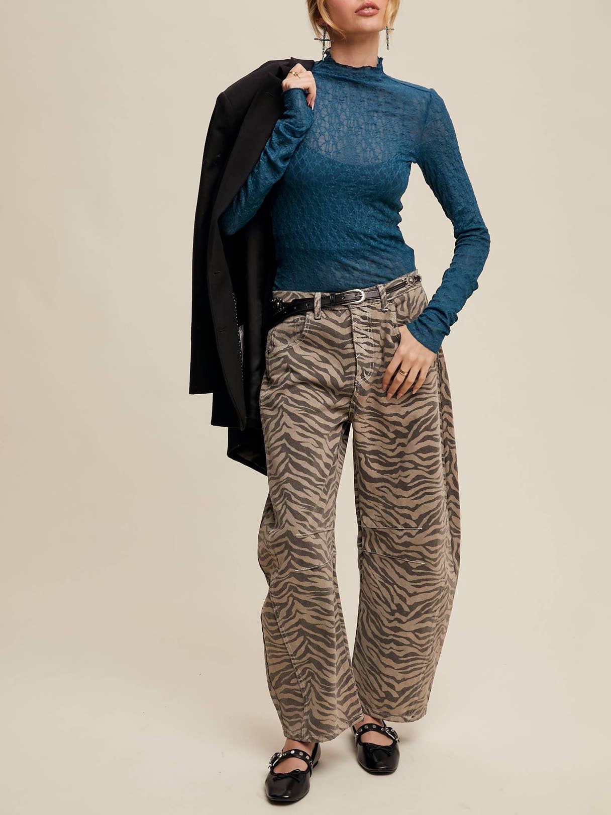 Wild & Western Barrel Jeans